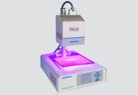 The BlueWave® LED Flood-Curing System Curing An Adhesive Material